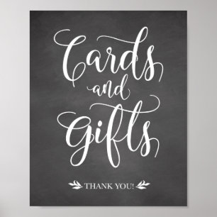 Poster Cartes et cadeaux SIGNE Mariage rustique
