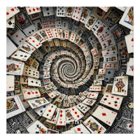Cartes Spirales Imaginaire mignonne Escalier
