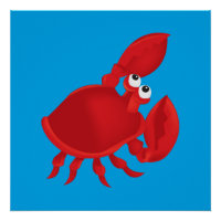 Cartoon crab