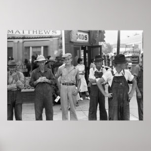 Poster Caruthersville Farmers, 1938