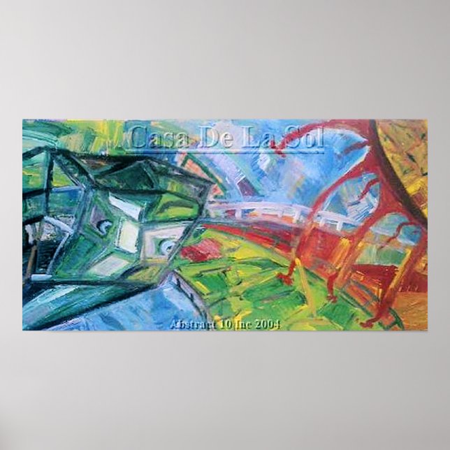 POSTER CASA DE LA SOL (Devant)