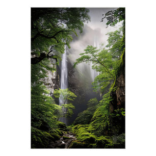 Poster Cascade de l'Âme Sauvage