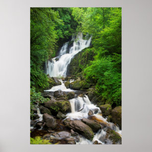 Poster Cascade de Torc paysage, Irlande
