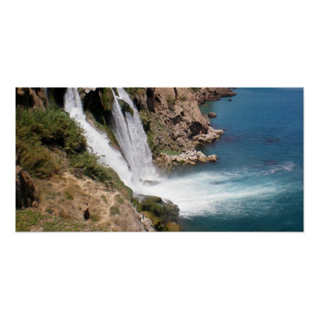 Poster Cascade turque Duden (Antalya) (Devant)