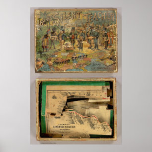 Poster Case Carte séparée, États-Unis