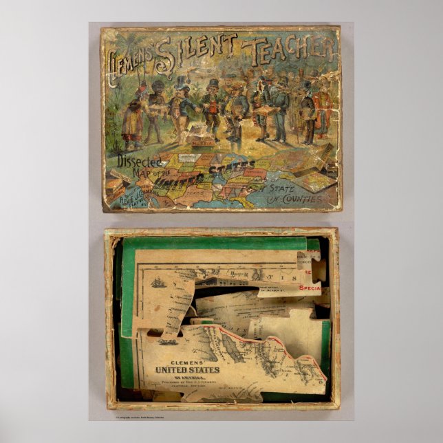 Poster Case Carte séparée, États-Unis (Devant)