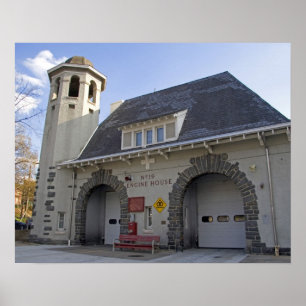 Poster Caserne de pompiers numéro 19 à Washington, D.C.