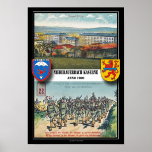 Poster Casernes aéroportées Niederauerbach