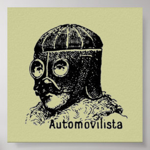 Poster Casquette vintage