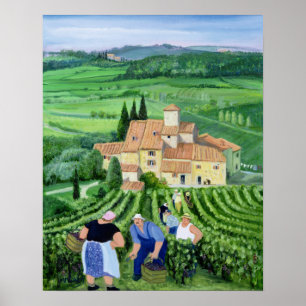 Poster Castellina-in-Chianti