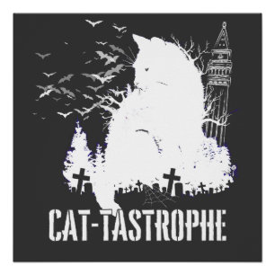 Poster Cat-tastrophe - A Gothic Tale.b