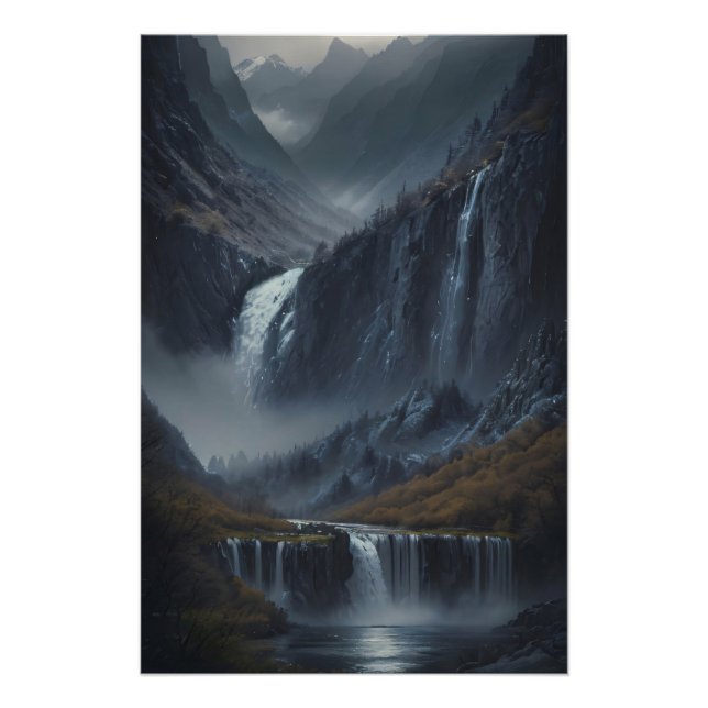 Poster Cataclysme de la montagne (Devant)