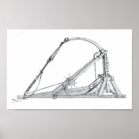 Catapult, Leonardo da Vinci