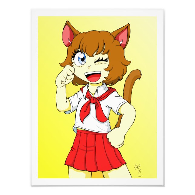 Poster Catgirl Diana (Devant)