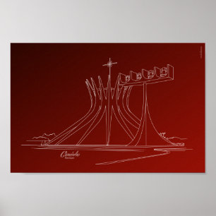 Poster Cathédrale Métropolitaine de Brasília