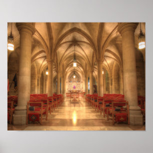 Poster Cathédrale nationale de Washington Bethlehem Chape