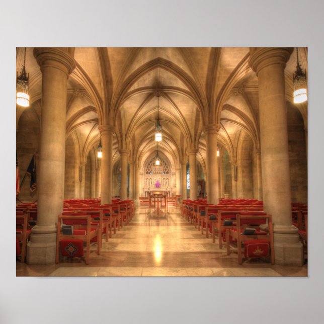 Poster Cathédrale nationale de Washington Bethlehem Chape (Devant)
