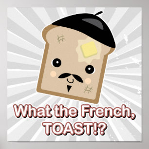 Poster ce que le toast français
