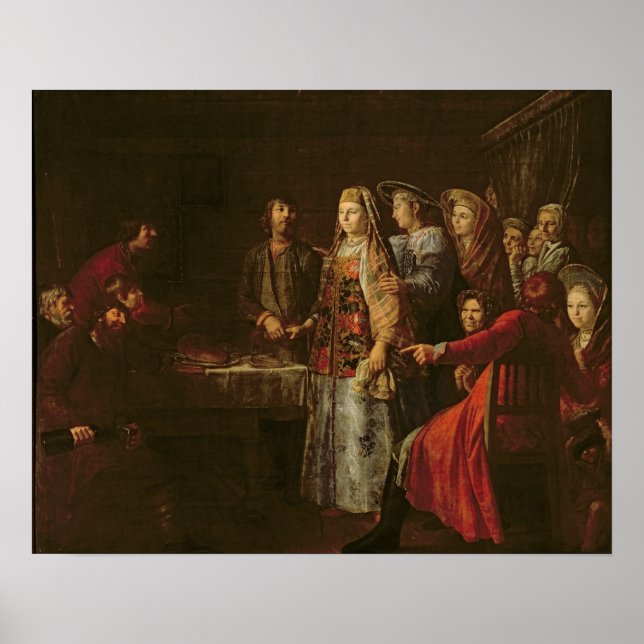 Poster Celebrating the Wedding Agreement, 1777 (Devant)