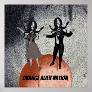 Poster Célébration de la danse Alien