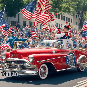 Poster Célébration du 4 juillet