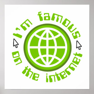 Poster Célèbre Sur Internet