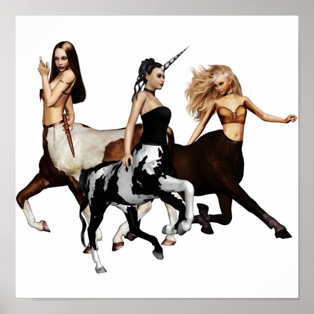 Poster Centaures (Devant)