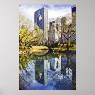 Poster Central Park NYC