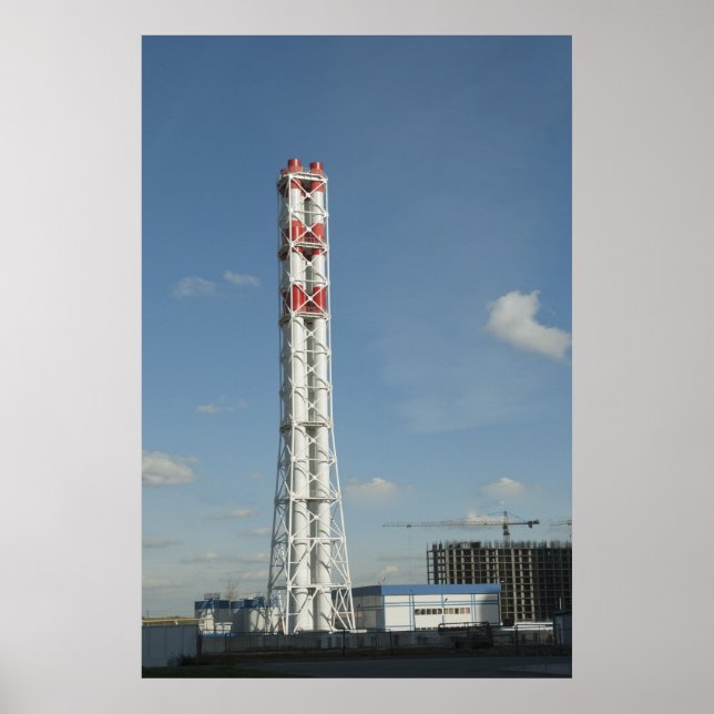 Poster Centrale thermique (Devant)