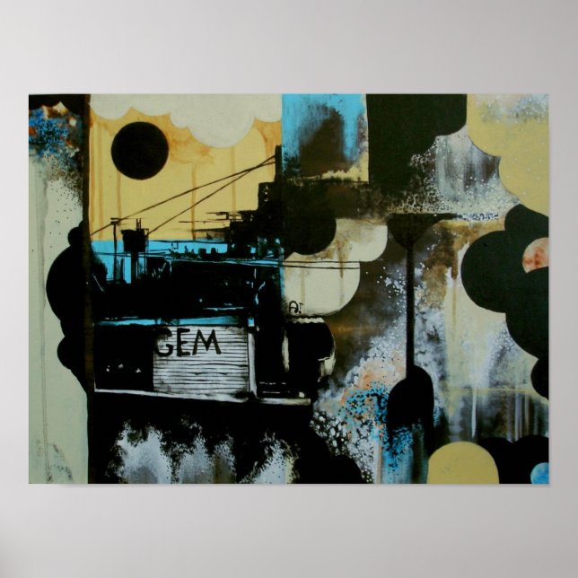 Poster Centre ville (Devant)