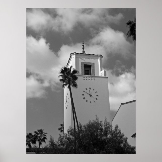 Poster Centre-ville de Los Angeles (Devant)