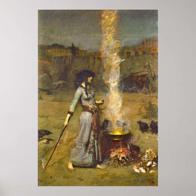 Poster Cercle magique 1886 (Devant)