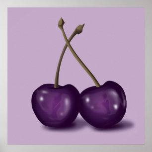 Poster cerises 3