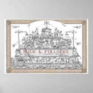 Poster certificat d'actions de tim hunkin