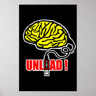 Poster Cerveau à décharger