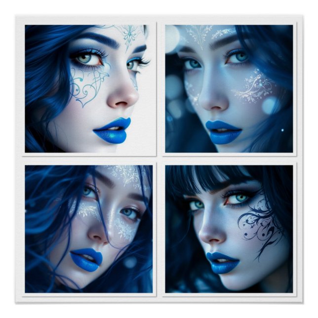 Poster Ces yeux bleus  (Devant)