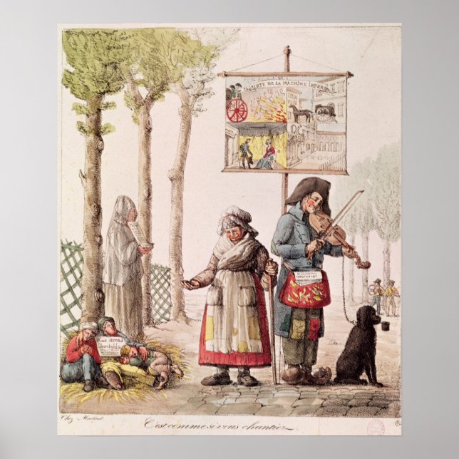 Poster C'est comme si vous chantiez' (Devant)