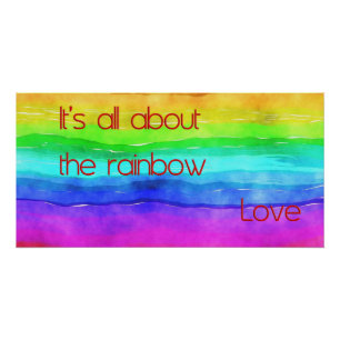 Poster C'est tout sur l'amour arc-en-ciel 03