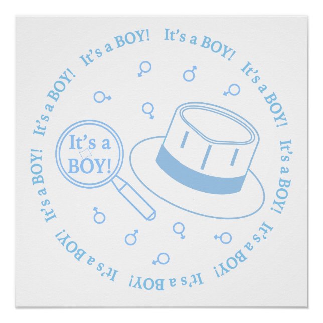 Poster C'est un garçon ! annonce (Devant)