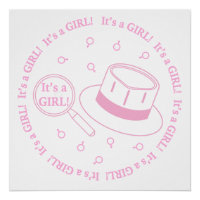 C'est une fille ! faire-part