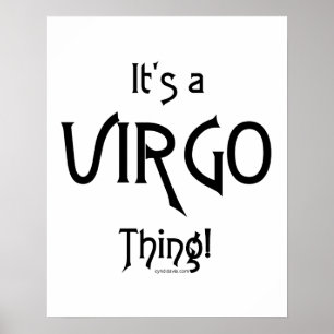 Poster C'est Virgo Thing !