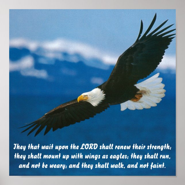 Poster Ceux Qui Attendent Le Seigneur (Devant)