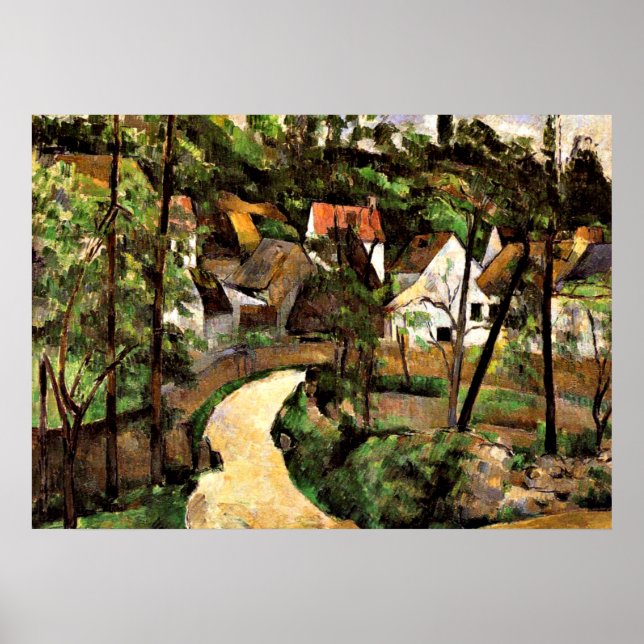 Poster Cezanne - Un tour dans la rue (Devant)