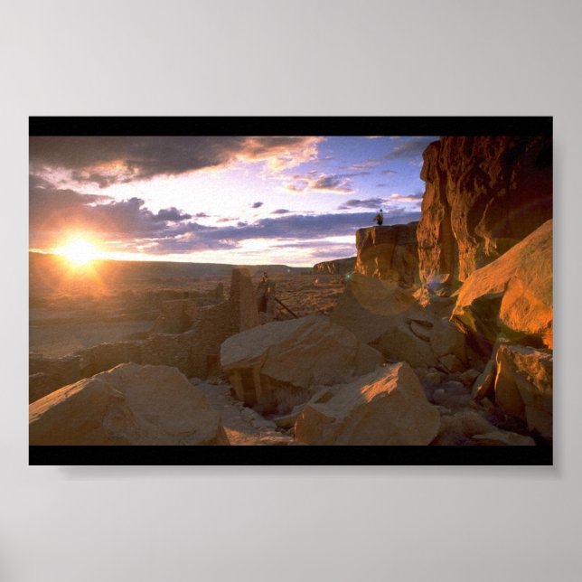 Poster Chaco Canyon (Devant)