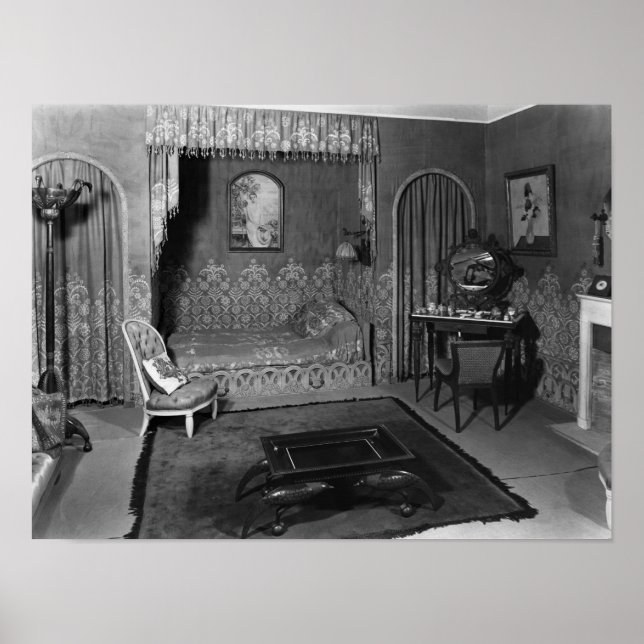 Poster Chambre appartenant à Jeanne Lanvin c.1920-25 (Devant)