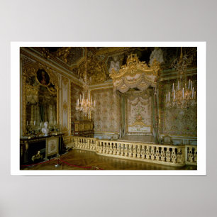 Poster Chambre de la Reine (la chambre à coucher de la