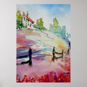 Poster Chambre sur l'affiche/copie de colline