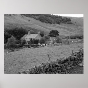 Poster "Chambre traditionnelle de ferme "