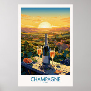Poster Champagne France