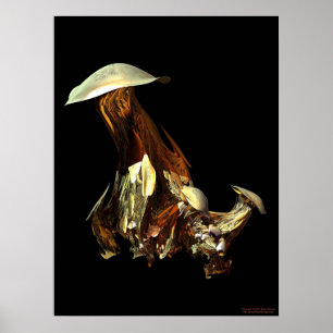Poster Champignon magique